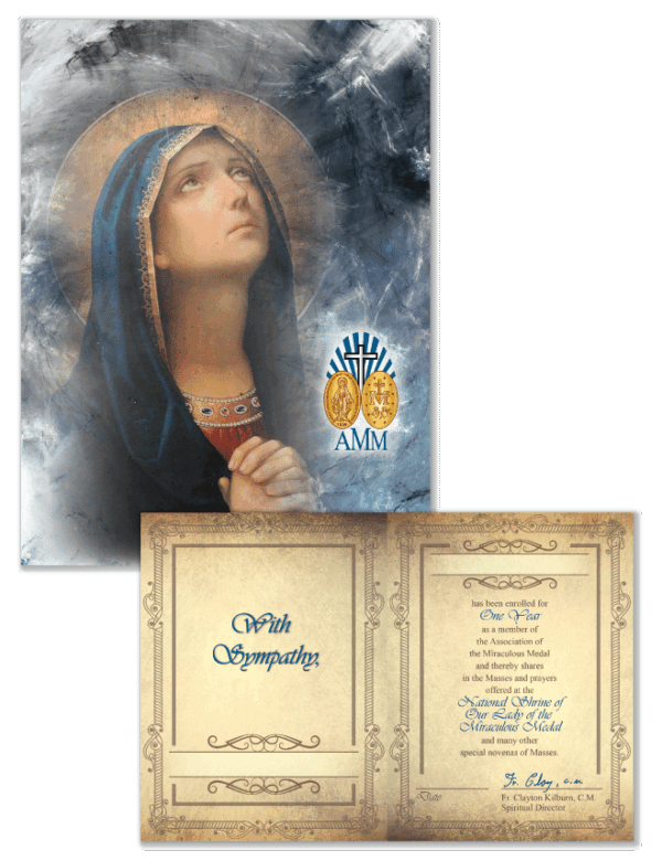 Sympathy Membership Card