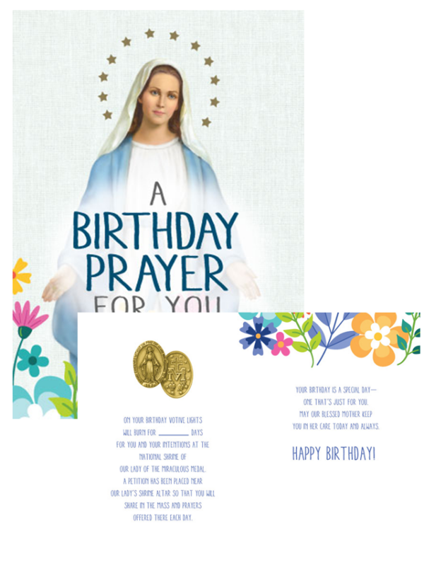Birthday Votive Light Card