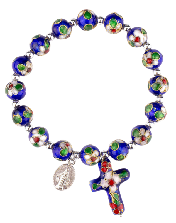 Handmade enamel bracelet