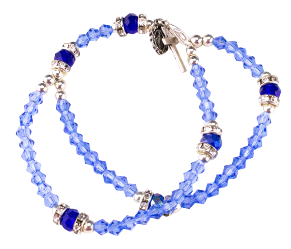 Sapphire Rosary Bracelet Sapphire Rosary Bracelet