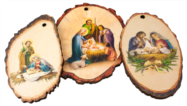 Nativity Christmas Ornament Set