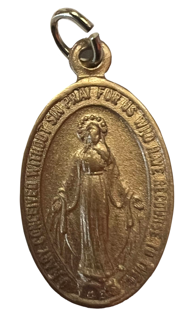 Medium matte/bronze finish Miraculous Medal