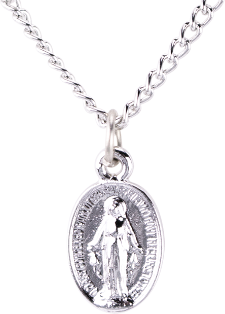 Child's Miraculous Medal and Chain