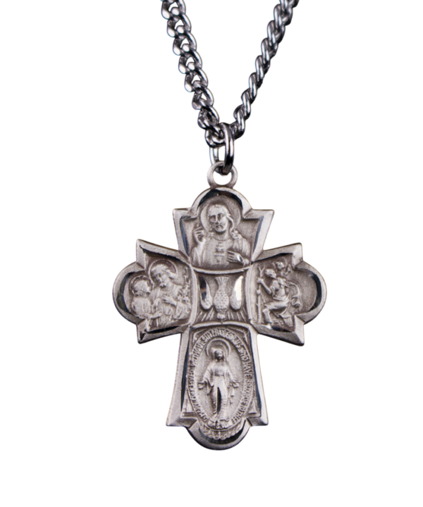 Cruciform Five-Way Medal and Chain