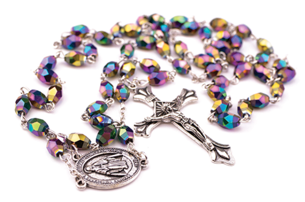 (Spanish item) Multicolored Rosary