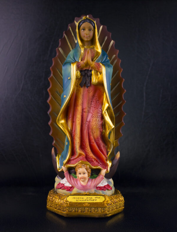 (Spanish item) Statue of Our Lady of Guadalupe