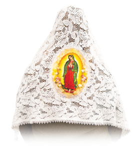 (Spanish item) Mantilla of the Virgin of Guadalupe