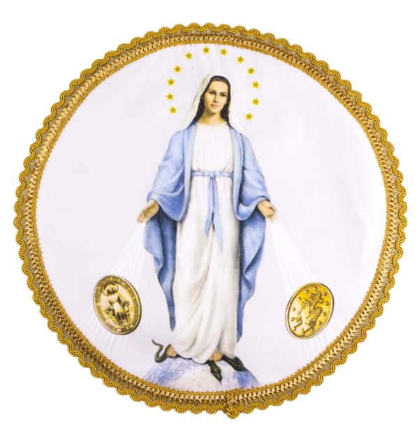Blessed Mother Doily