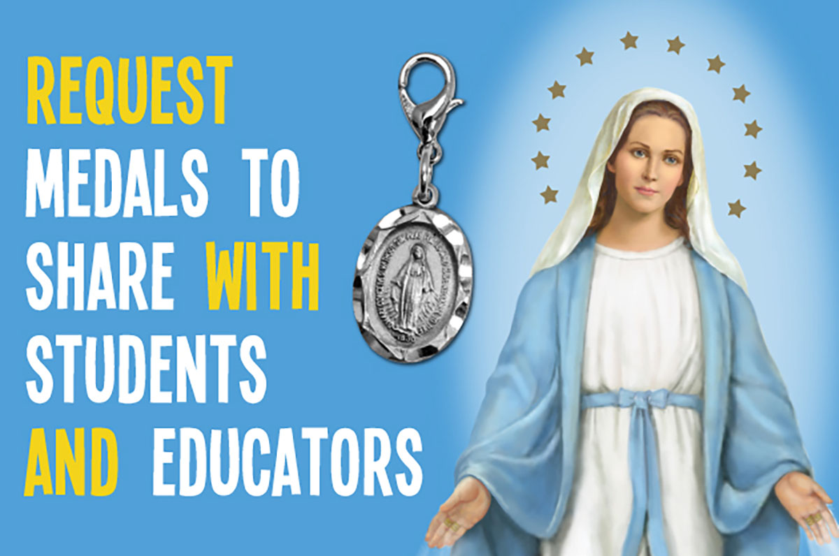 Request Medals to Share with Students and Educators