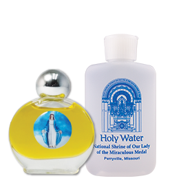 Blessed Oil and Holy Water