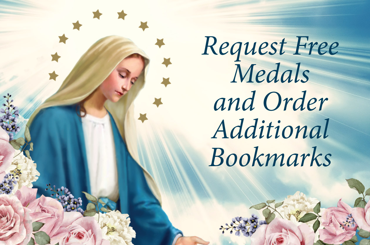 Request Free Medals & Order Additional Bookmarks