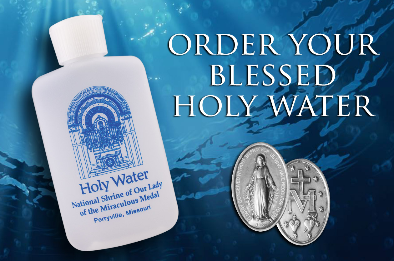 Order Your Blessed Holy Water