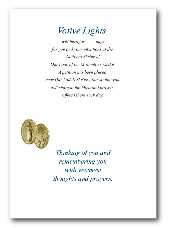 Winter Votive Light Card - 2023 - Image 3