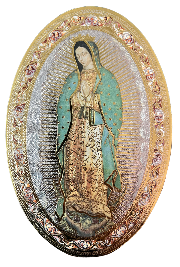 (Spanish item) Painting of Our Lady of Guadalupe