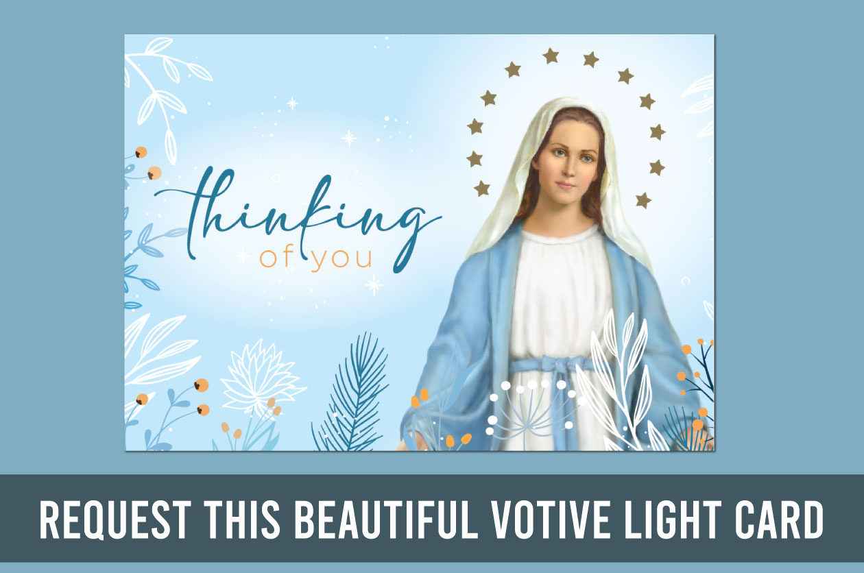 Request The Beautiful Votive Light Card