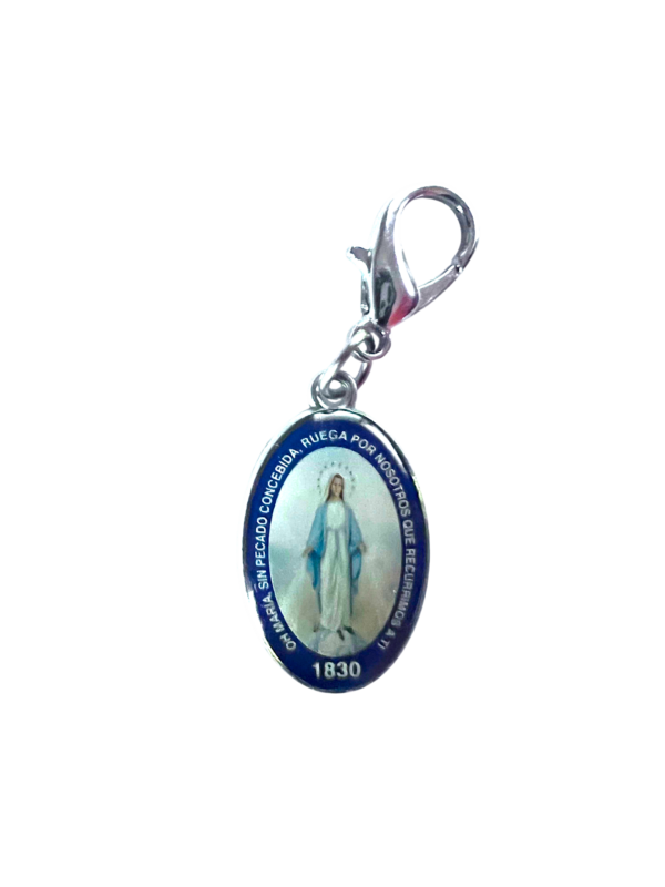 (Artículo en español) Medalla Milagrosa en resina