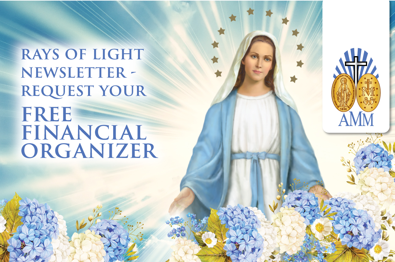 Rays of Light Newsletter – Request Your Free Financial Organizer