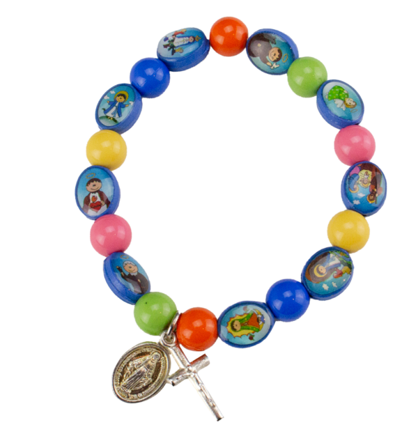 Children's bracelet with crucifix