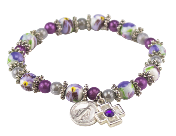 Purple Bead Bracelet