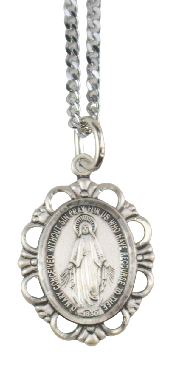 Sterling Silver Miraculous Medal