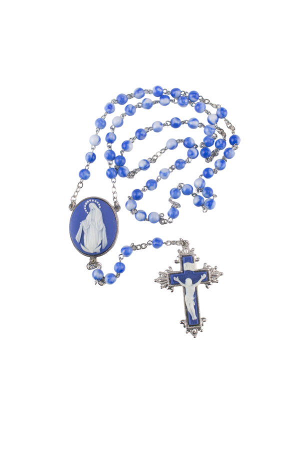 Deluxe Rosary with resin cameo
