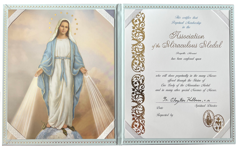 white-perpetual-membership-certificate