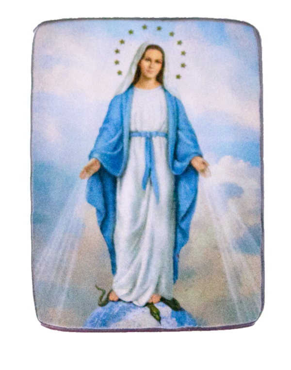 Blessed Mother Visor Clip