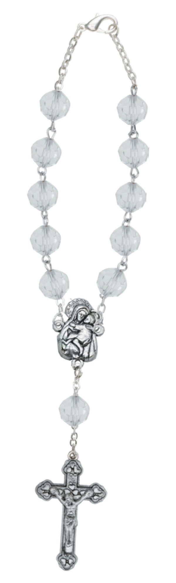 Auto Crystal Rosary