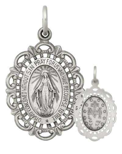 Sterling Silver Miraculous Medal