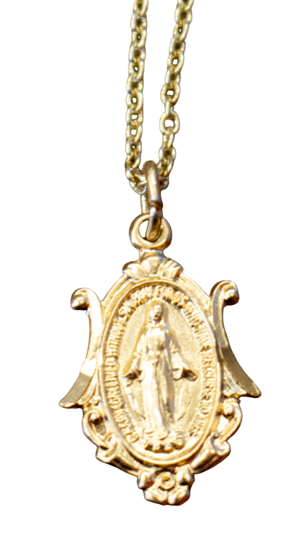 Gold-Plated Miraculous Medal