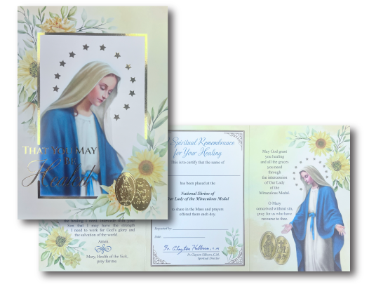 Healing Spiritual Remembrance Card- 2025