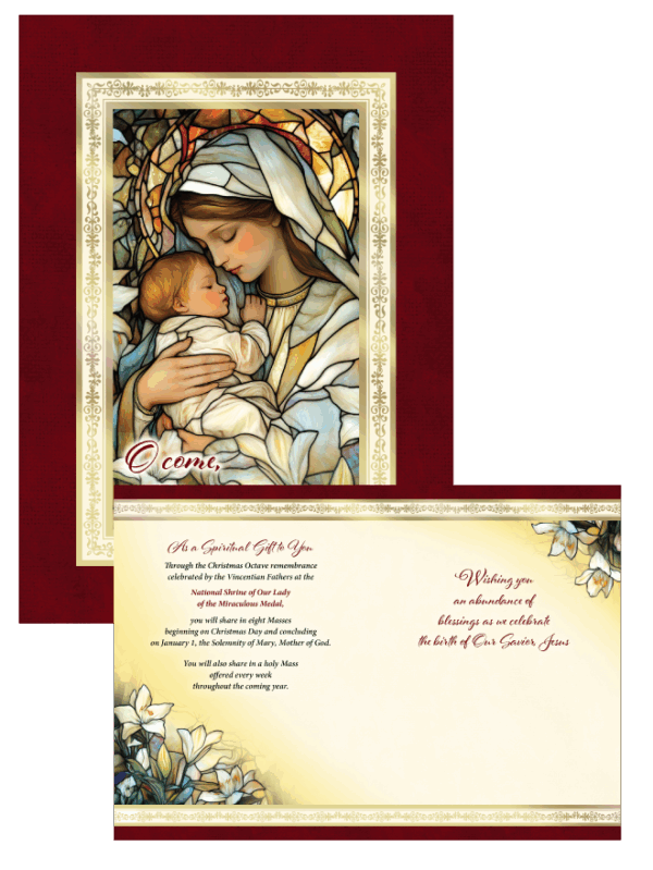 Mother and Child Christmas Card-2025