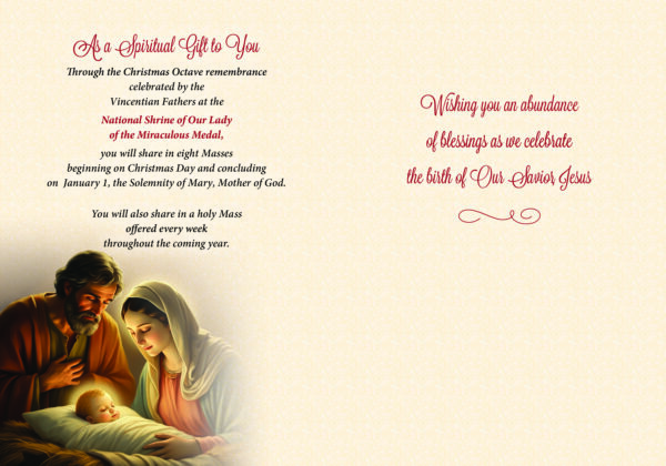Holy Family Christmas Card- 2025 - Image 3