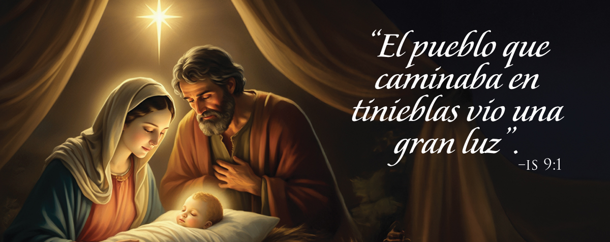 “LA LUZ BRILLÓ EN LAS TINIEBLAS, Y LAS TINIEBLAS NO LA VENCIERON” (JN 1:5).