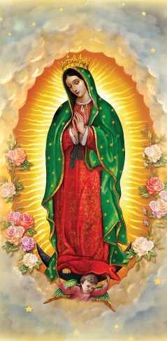 (Spanish) Lady of Guadalupe Prayer Card