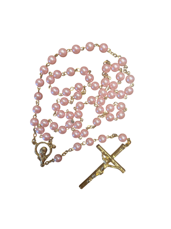 Pink Pearl Rosary