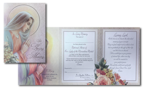 Memorial Card - 2026 Memorial Card - 2026