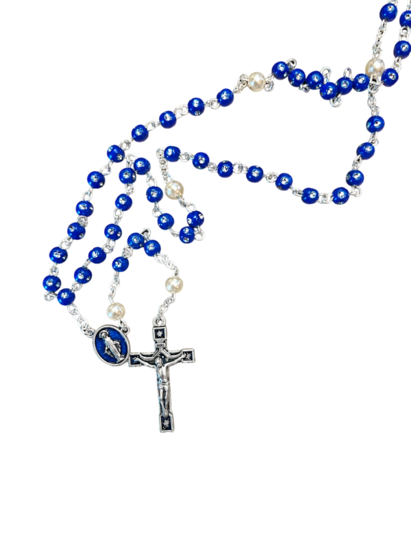 Spanish Miraculous Medal & Rosary Set Spanish Miraculous Medal & Rosary Set