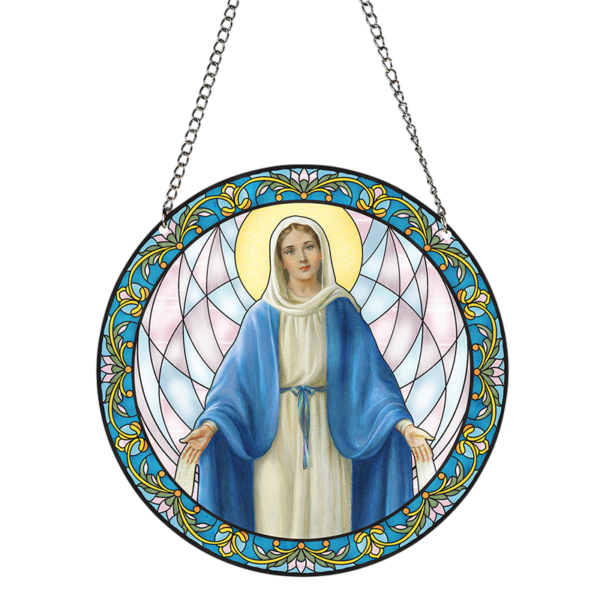 Our Lady of Grace Suncatcher Our Lady of Grace Suncatcher