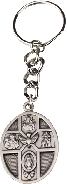5-Way Holy Spirit Key Chain